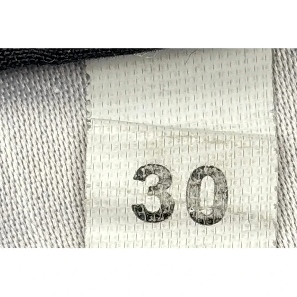 Hurley Pinstripe Board Shorts Mens 30 Black Large Embroidered Logo Surf Trunks